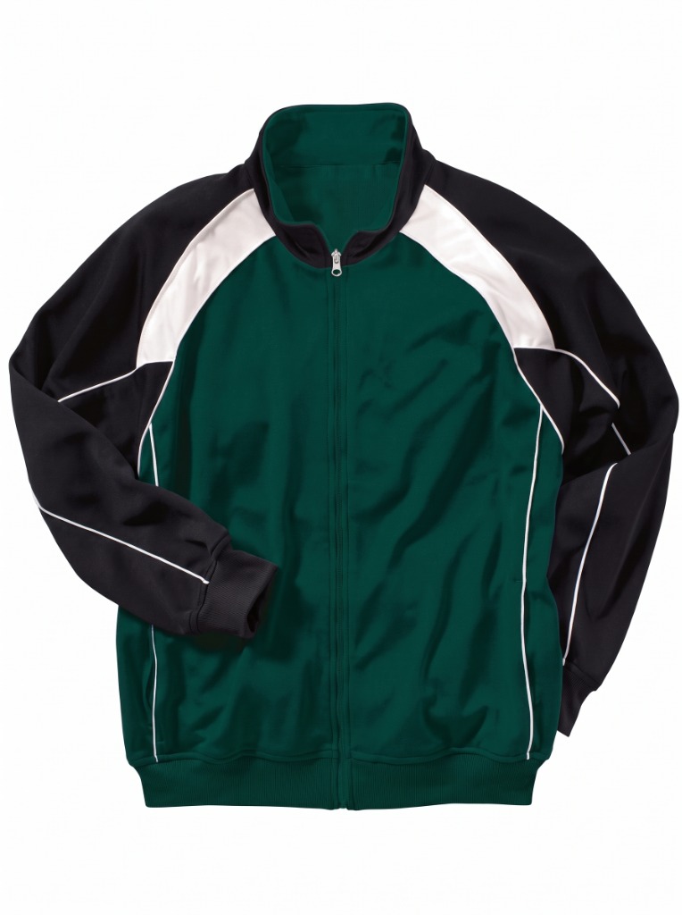 Heritage Green & Black Raglan Coach Jacket