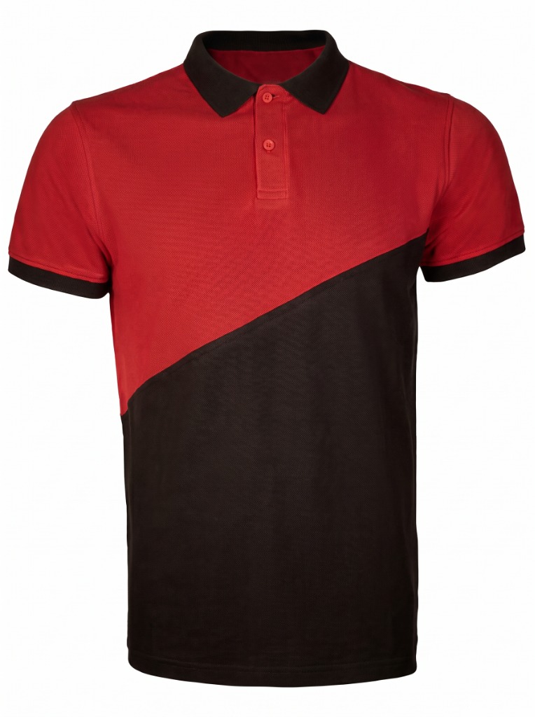Diagonal Block Performance Athletic Polo