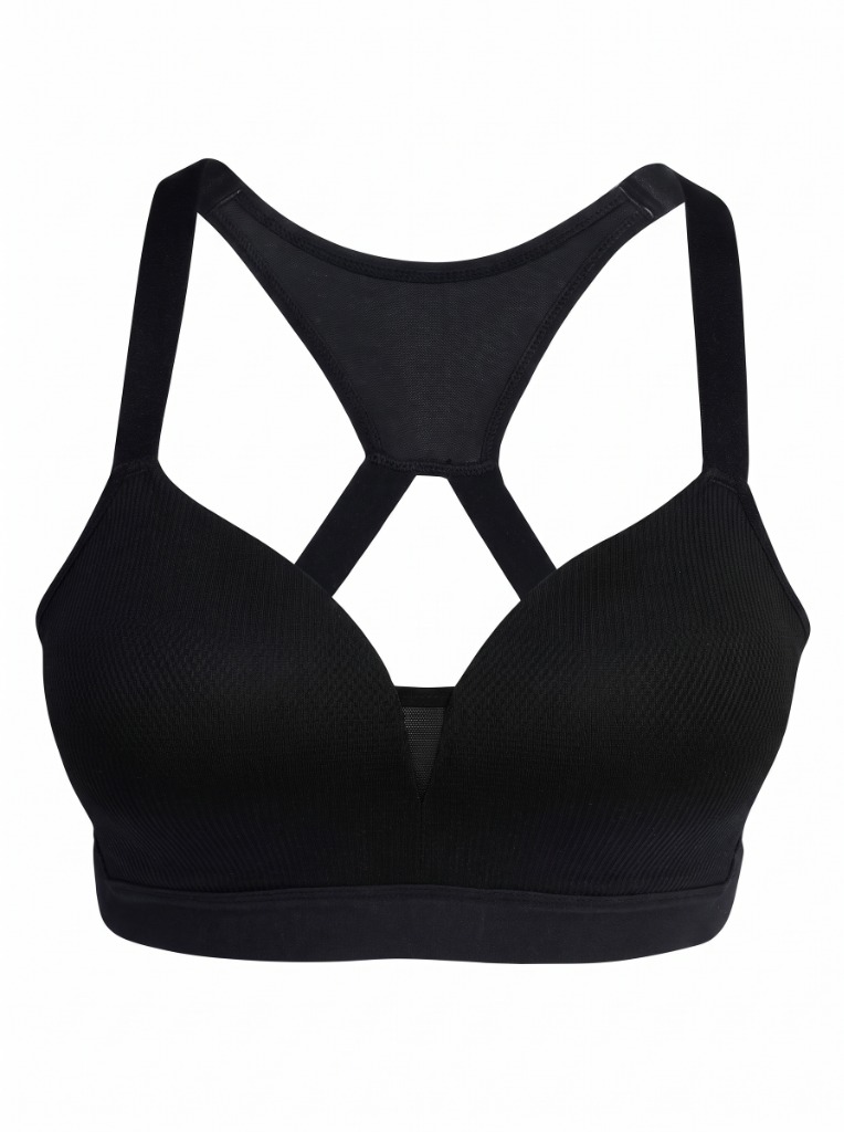 High-Impact Cross-Back Performance Gym Bra