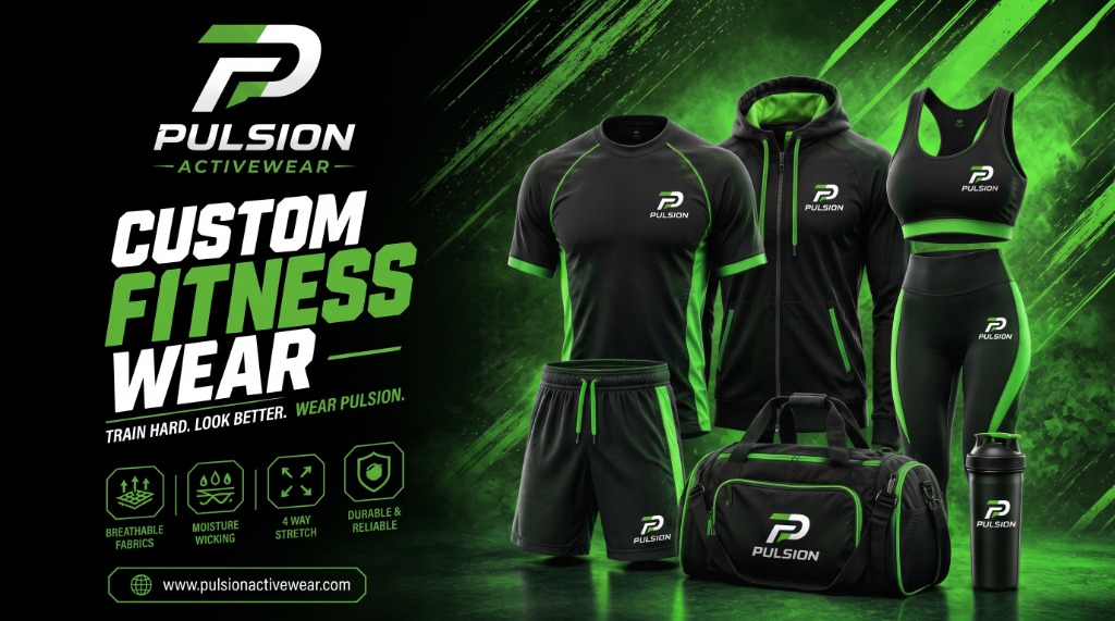 PULSION Custom Fitness Wear - Train Hard. Look Better. Wear Pulsion.