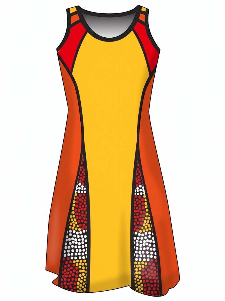 Aerofit Performance Contrast Netball Uniform Kit